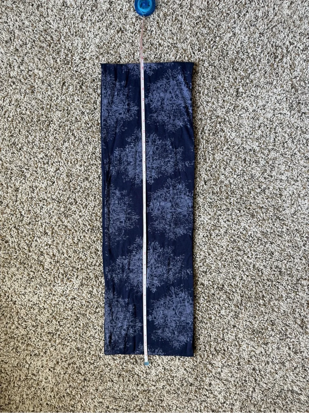 NWT J. Jill Navy Blue Floral Infinity Loop Scarf One Size